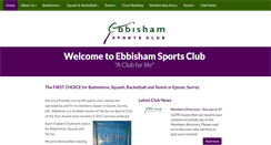 Desktop Screenshot of ebbisham.com