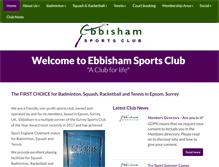 Tablet Screenshot of ebbisham.com